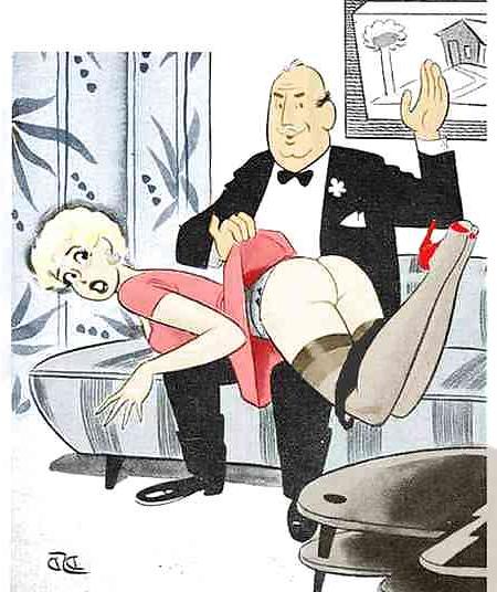 25P Spanking Cartoons