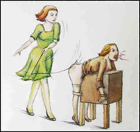 25P Spanking Cartoons