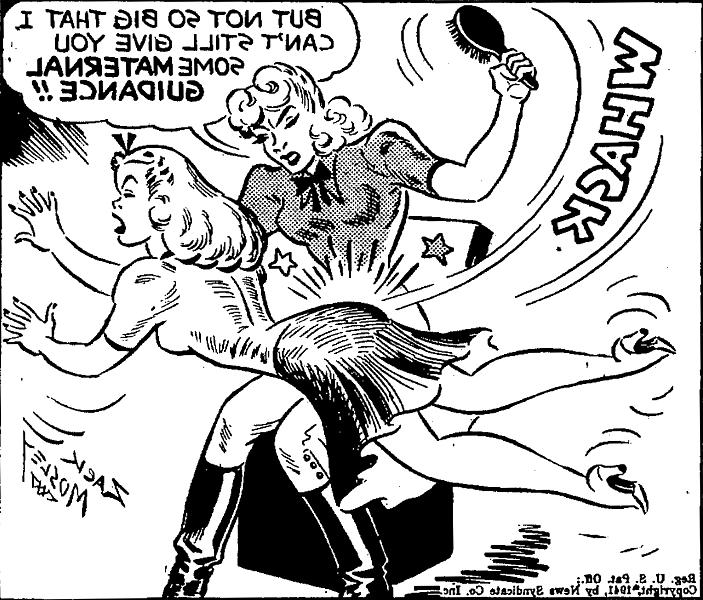 25P Spanking Cartoons