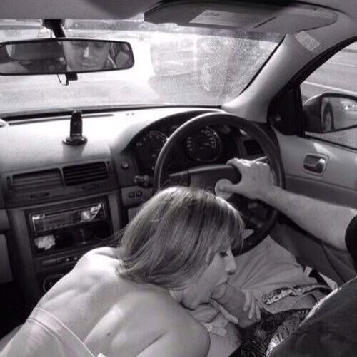 10P Bj in a car