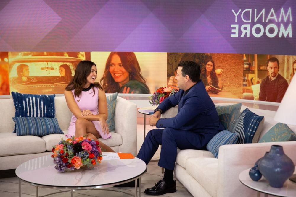 16P Mandy Moore - The Today Show (25 September 2018)