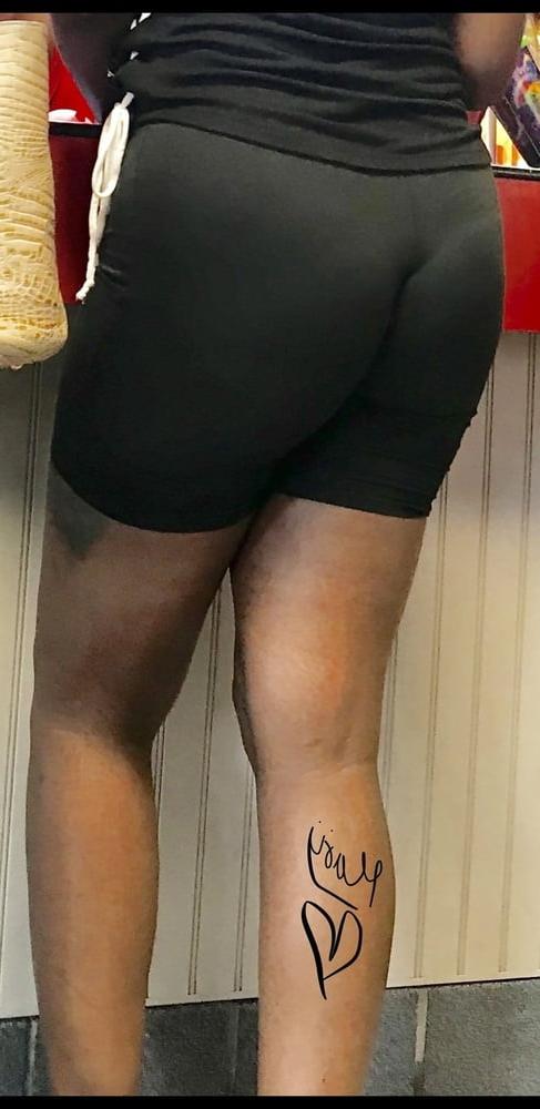 16P Black sexy shorts