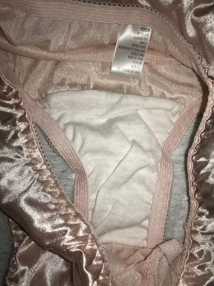 8P GLÄNZENDES rosa Höschen