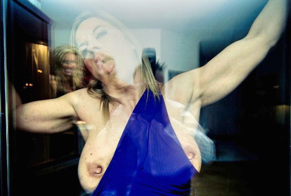 16P SekushiLover - Three Horny Cougar MILFs Flashing TIts
