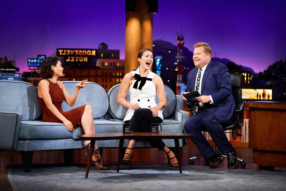 5P Mandy Moore - Late Late Show with James Corden (30 July 2018