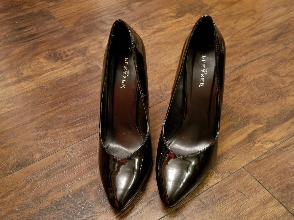 19P My and Wife's Shoe Collection