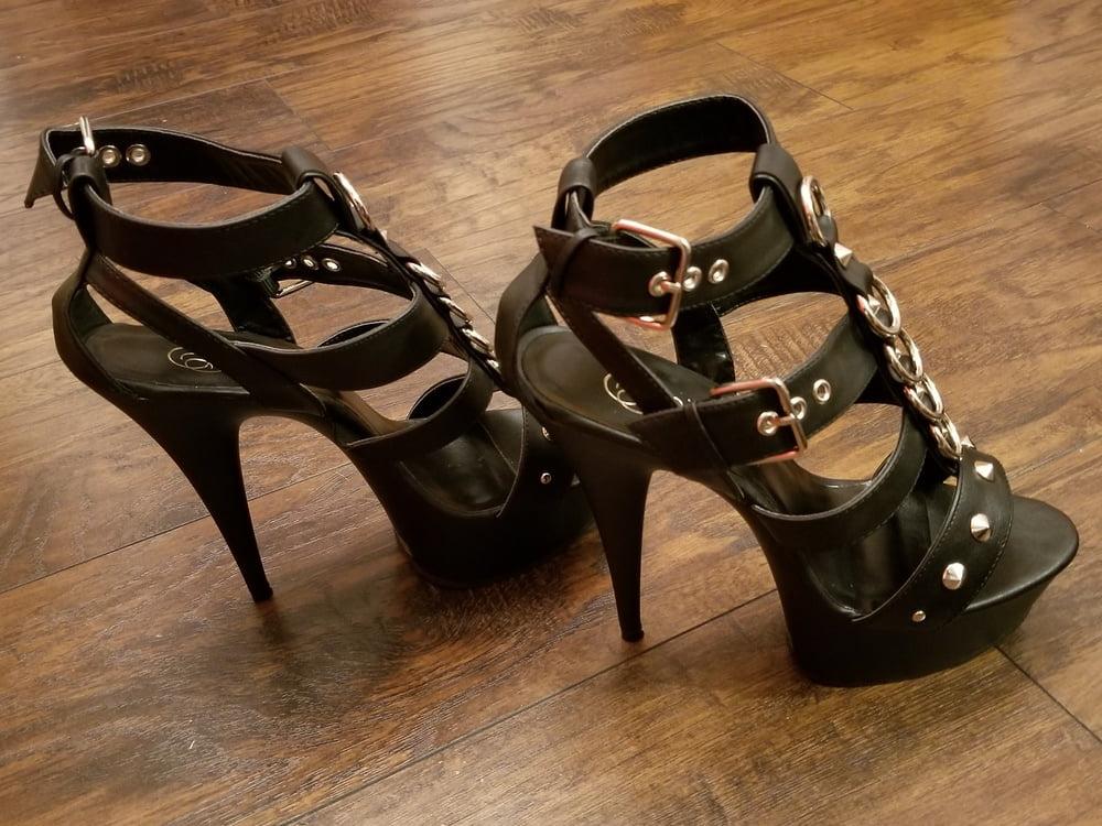 19P My and Wife's Shoe Collection