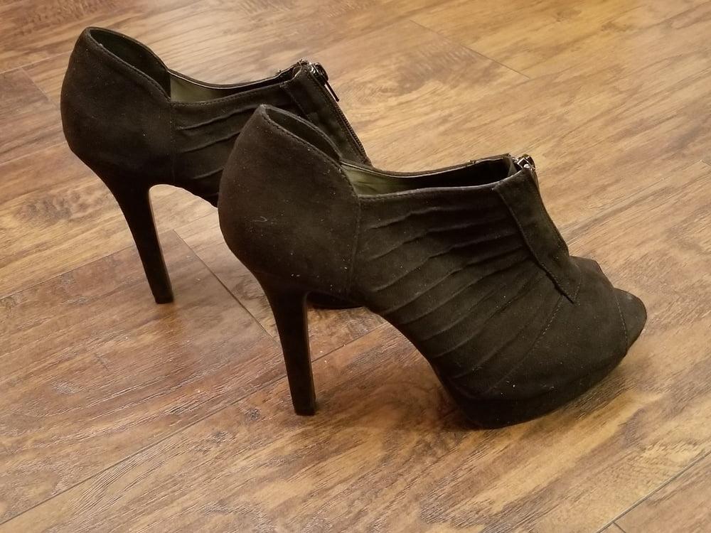 19P My and Wife's Shoe Collection