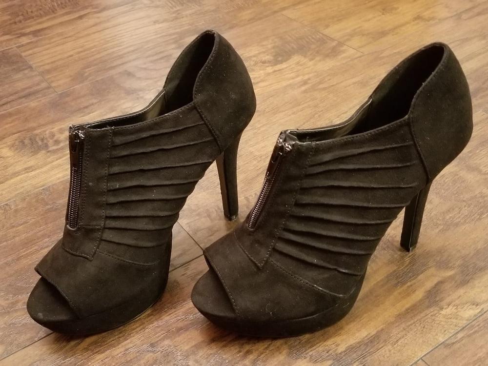 19P My and Wife's Shoe Collection