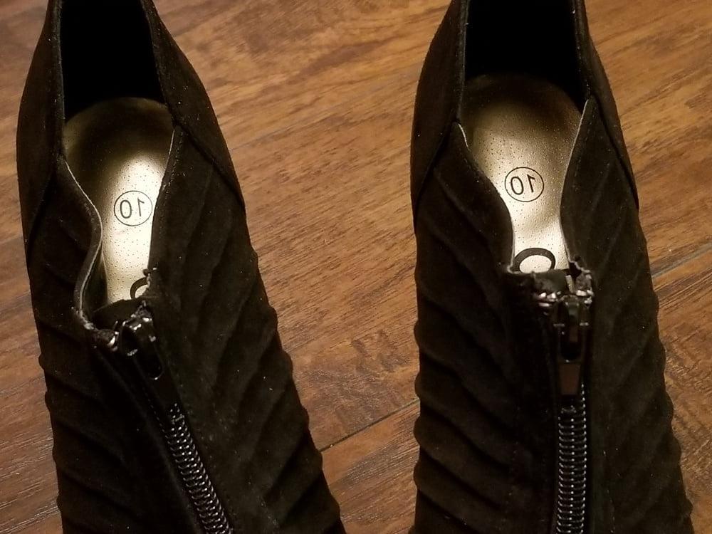 19P My and Wife's Shoe Collection