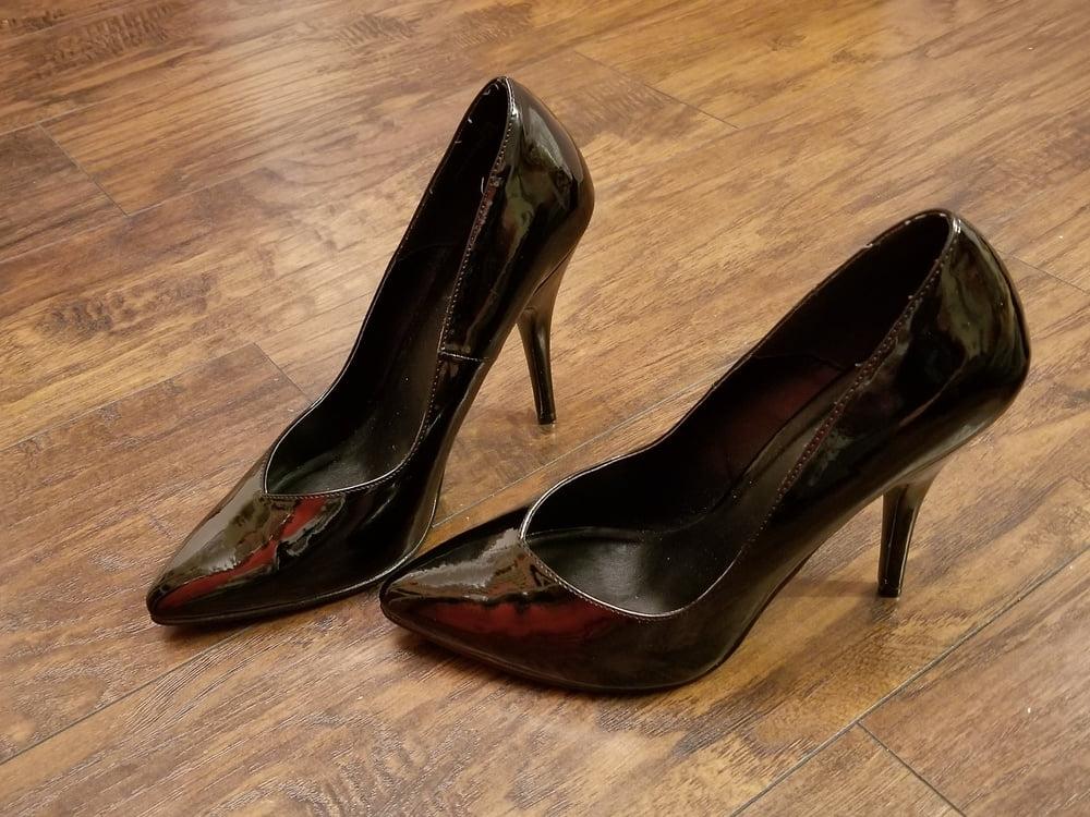 19P My and Wife's Shoe Collection