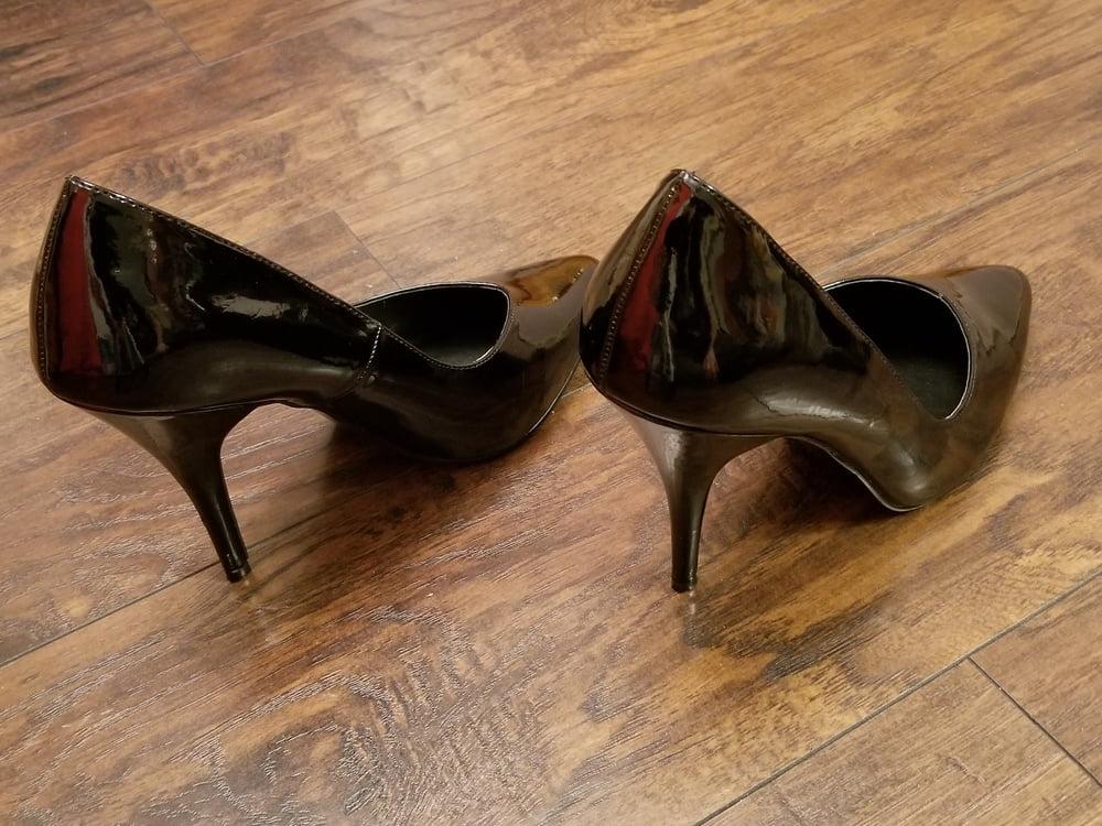 19P My and Wife's Shoe Collection