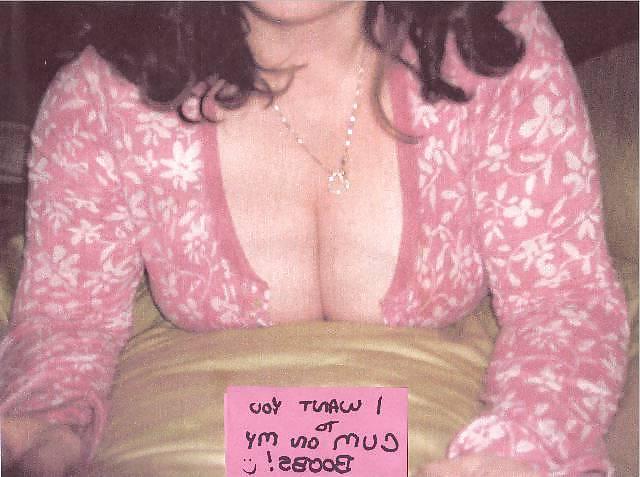 10P CUM all over her BIG BOOBIES!