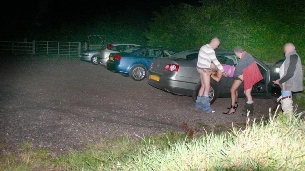 25P 094.  Car and Dogging...perfect and we like it