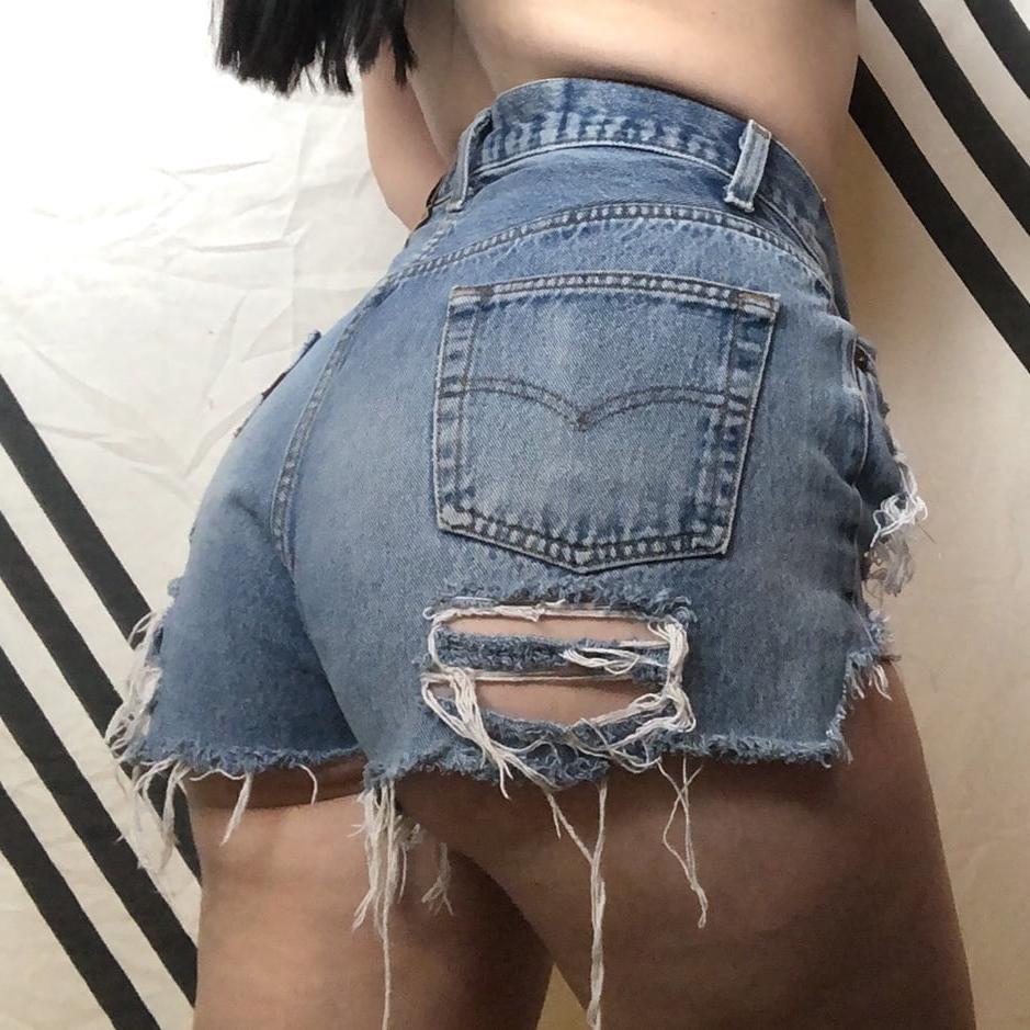 25P Denim shorts 25