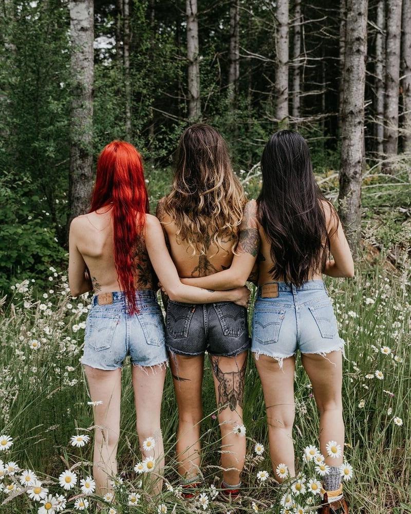 25P Denim shorts 25