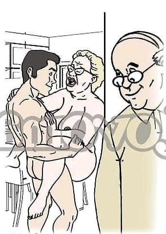 25P Granny cartoon
