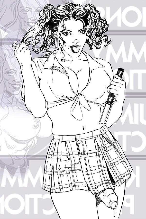 24P New futanari collection