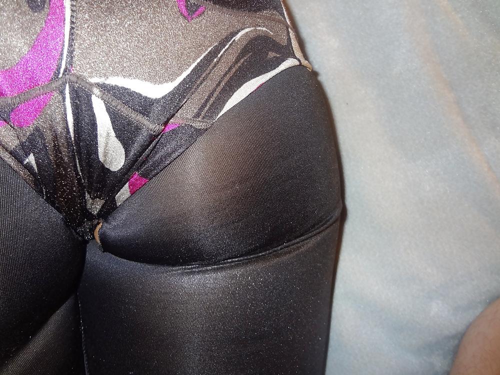 25P Shiny Leggings.Panties.Cum