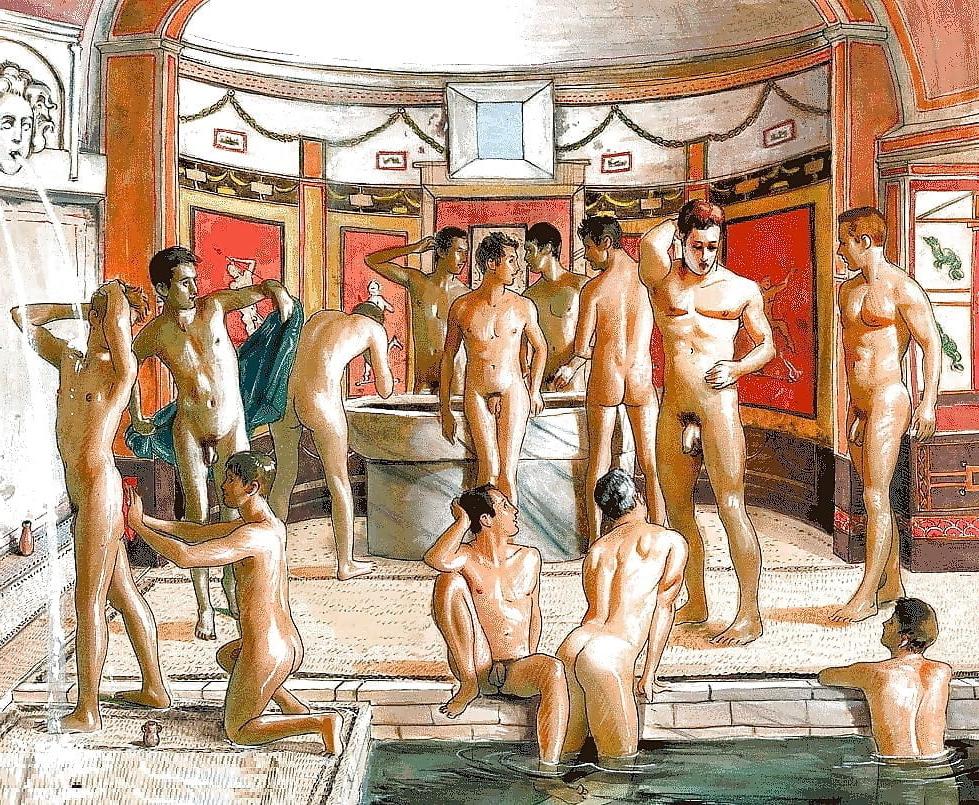 25P Cartoon gay ( sex and water)