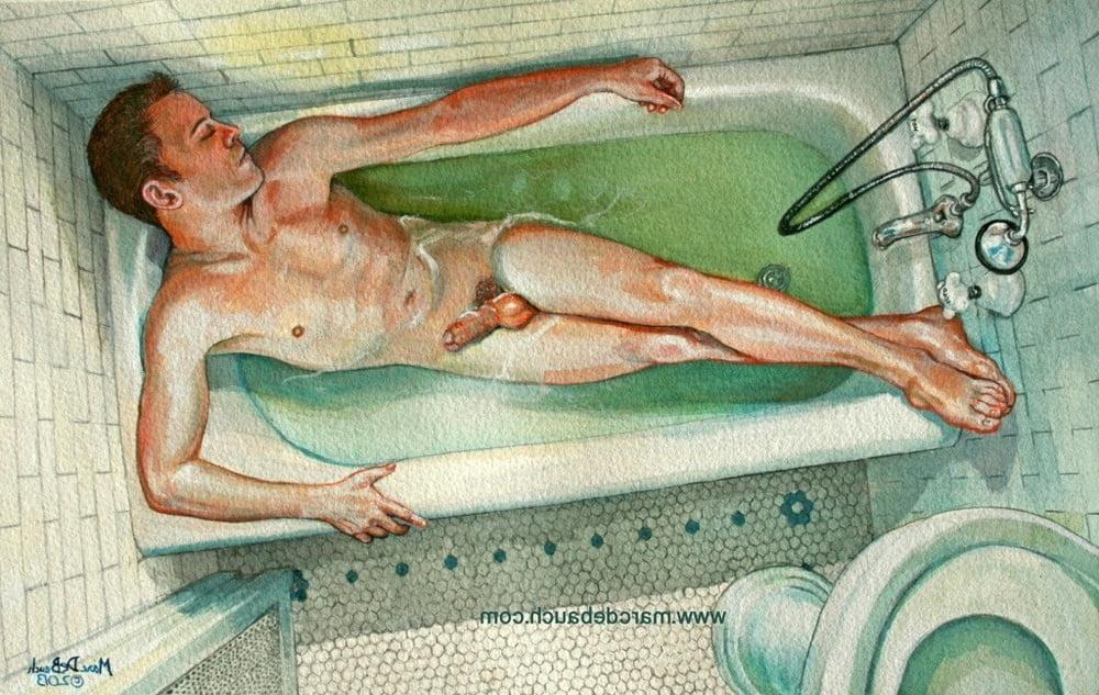 25P Cartoon gay ( sex and water)