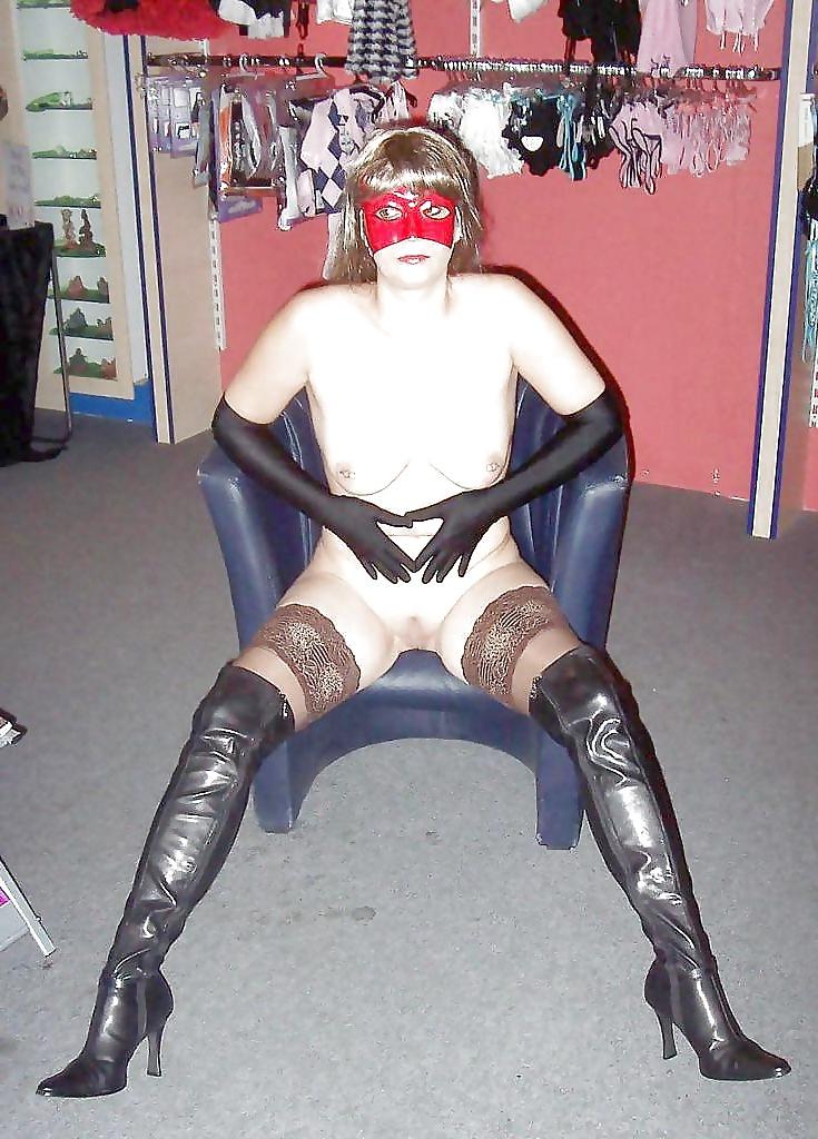 9P Trying it On Porn Shop 2