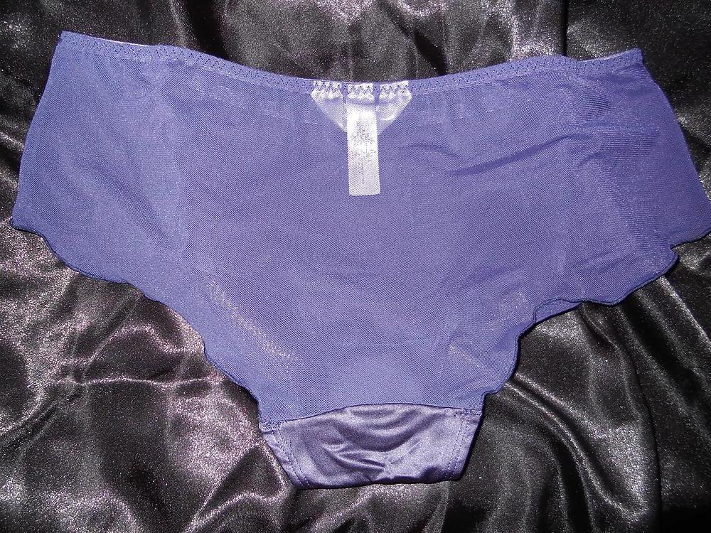21P Satin sheer knickers and cami top