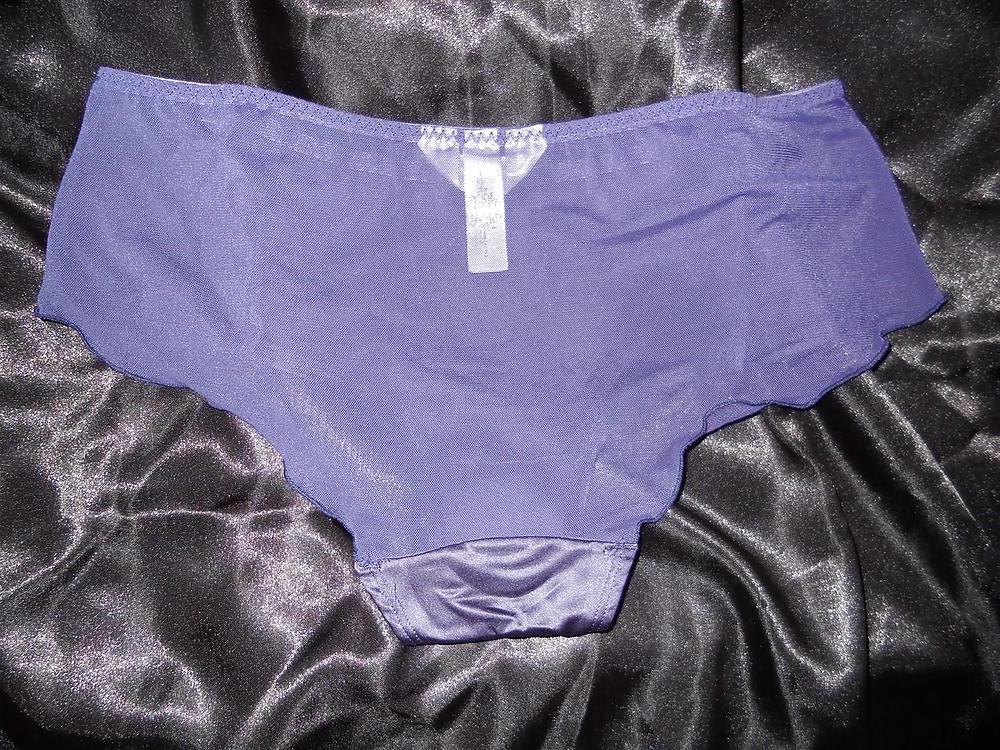 21P Satin sheer knickers and cami top