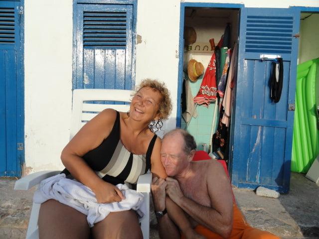 25P 3. Mature French couple