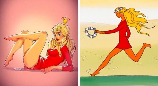 25P cartoon characters