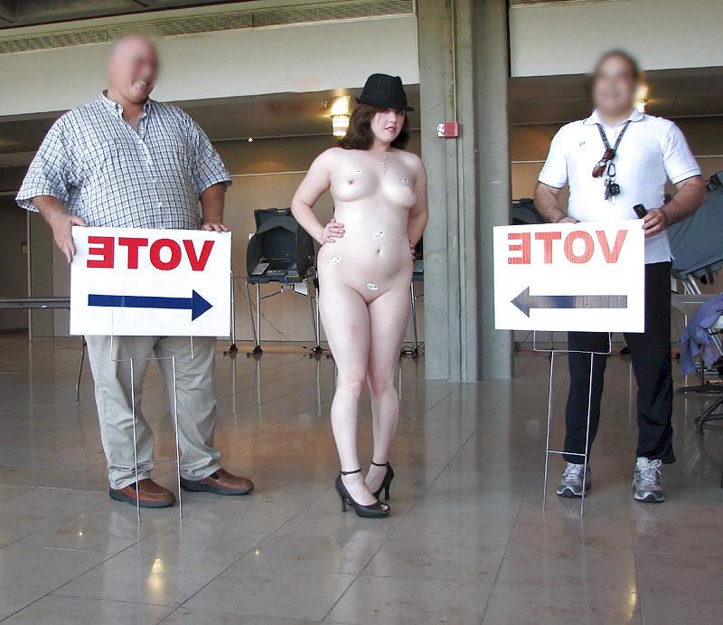 16P The naked OBAMA voter!