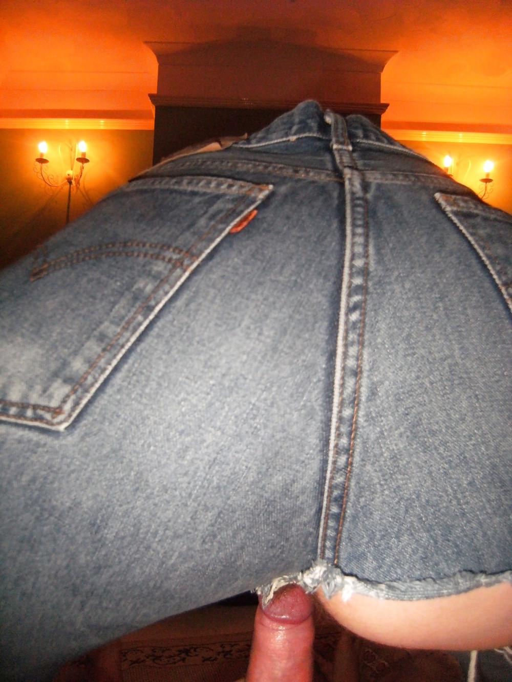 25P Some more about a lucky girl in jeans