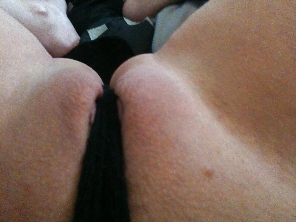 6P Fishnets over my pussy