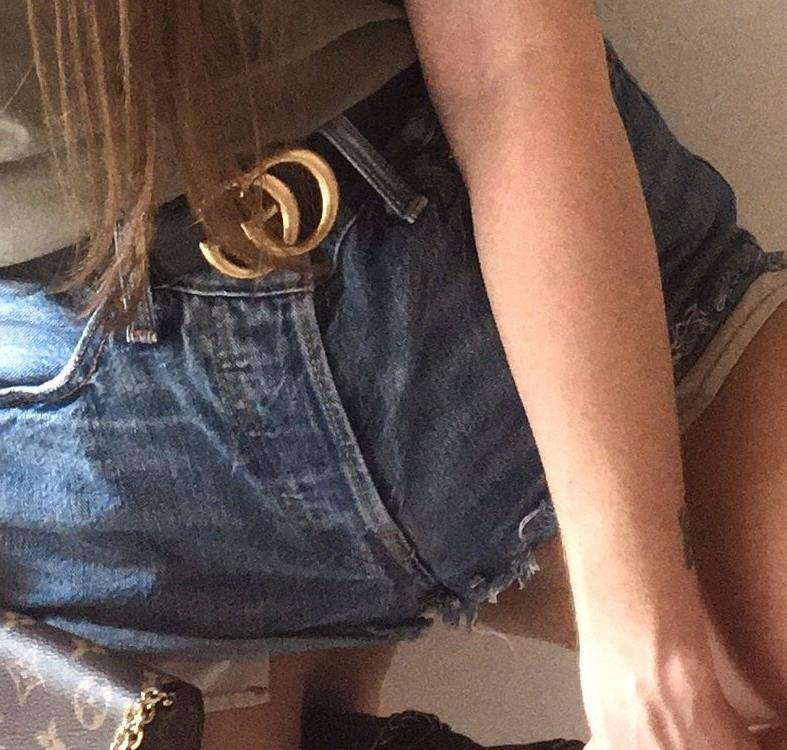 25P Denim shorts 23