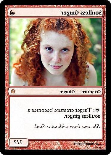 25P Redheads and Gingers MTG Set (SuperPervert)