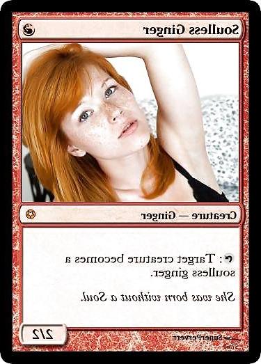 25P Redheads and Gingers MTG Set (SuperPervert)