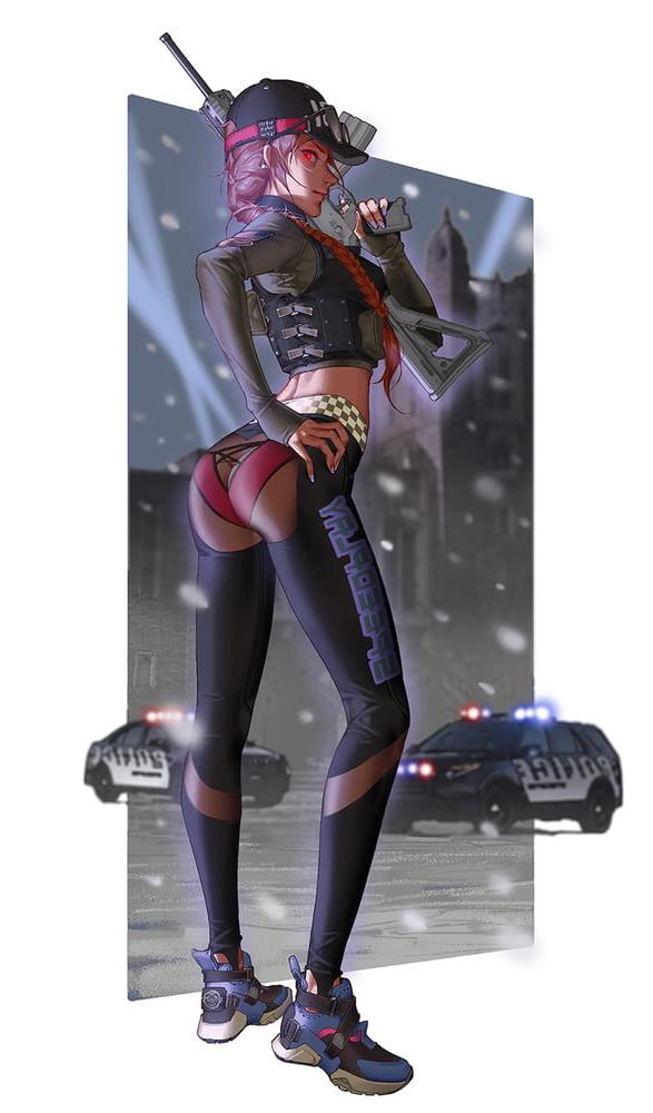 24P Game Girls: R6 Siege sexy operators