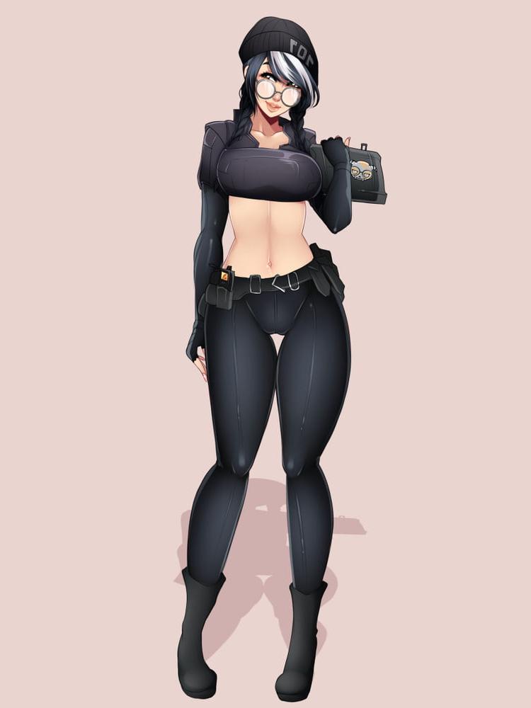 24P Game Girls: R6 Siege sexy operators
