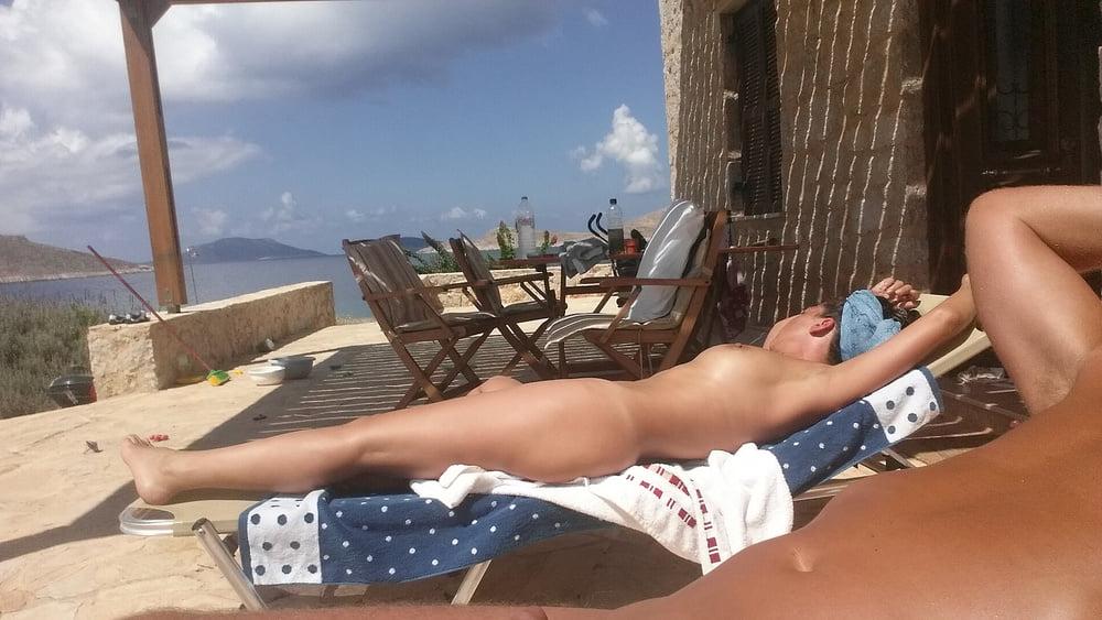 25P 26. Unknown nudist couple