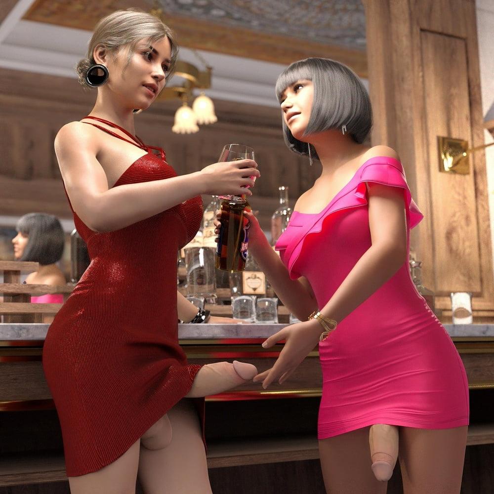 25P 3D Futanari