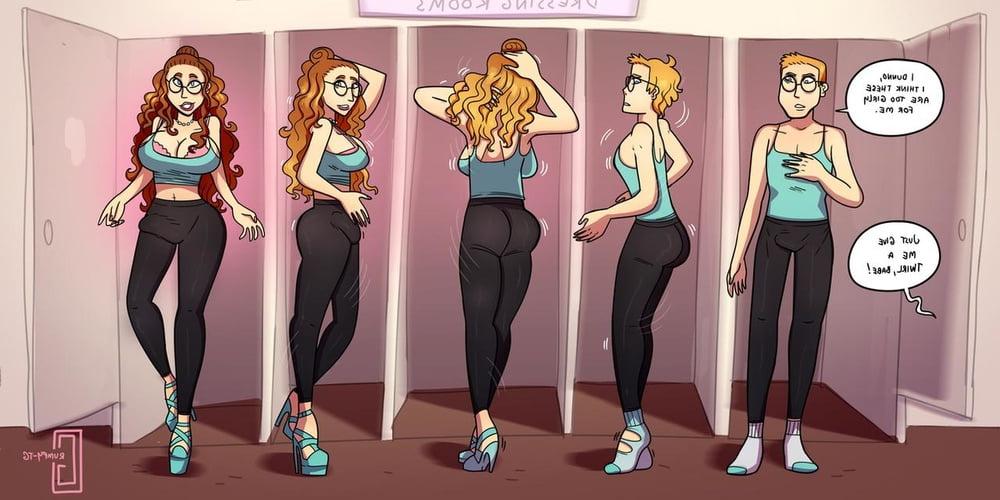 24P Sissy toons 2