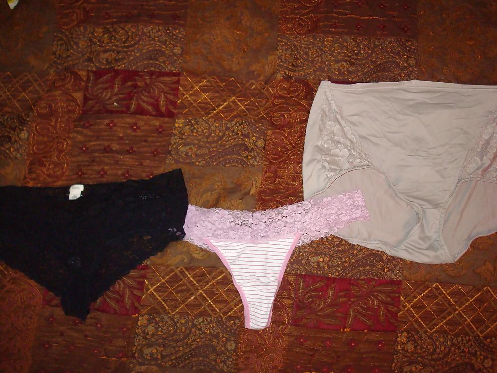14P Stolen mother in law, sister in law, & wifes panties