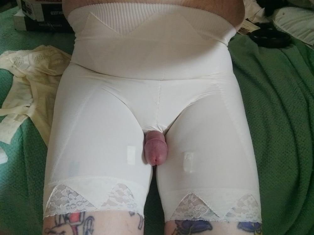 20P Getting dressed in mommies lingerie