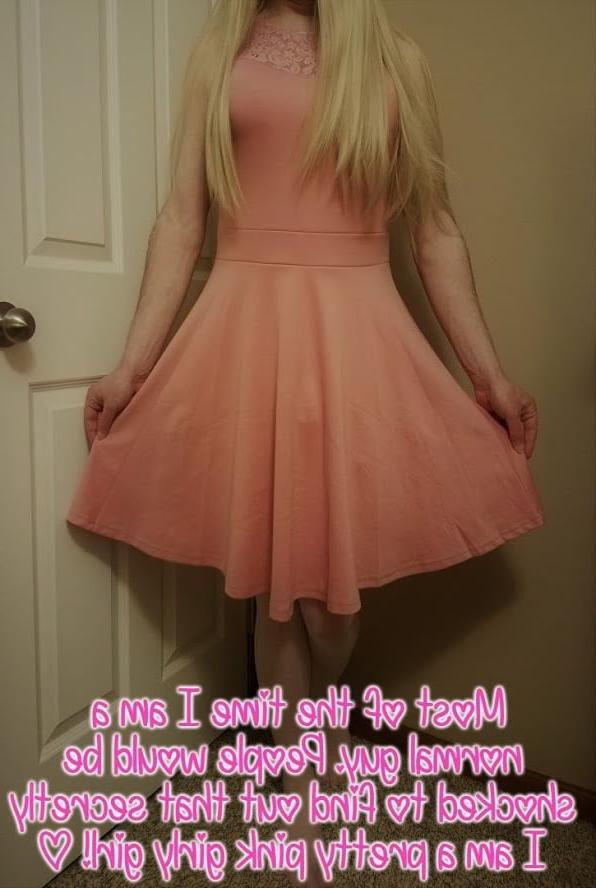 14P Sissy Faggot Crosdress Captions