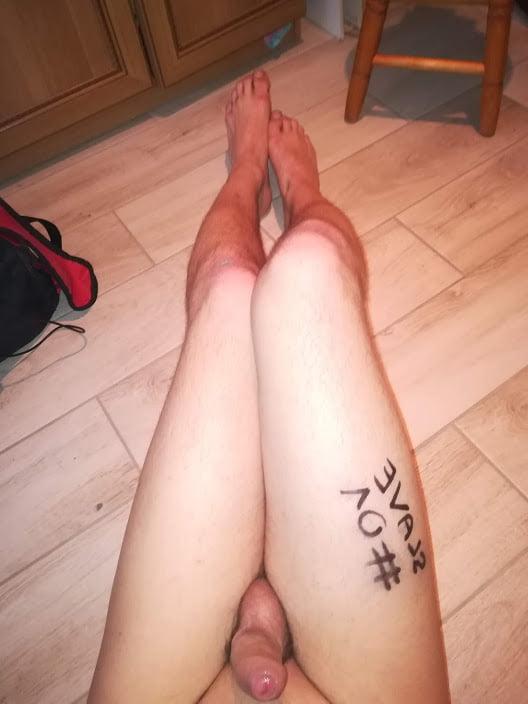 25P Submissive young  slave whore (soles, ass,cock)