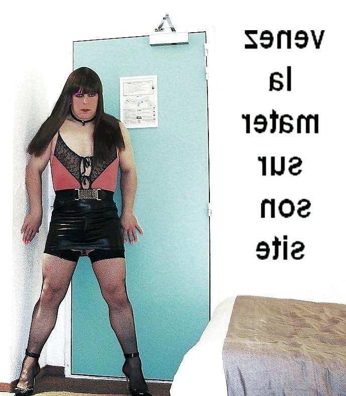 25P FABIENNE TRAVESTI SISSY SOUMISE