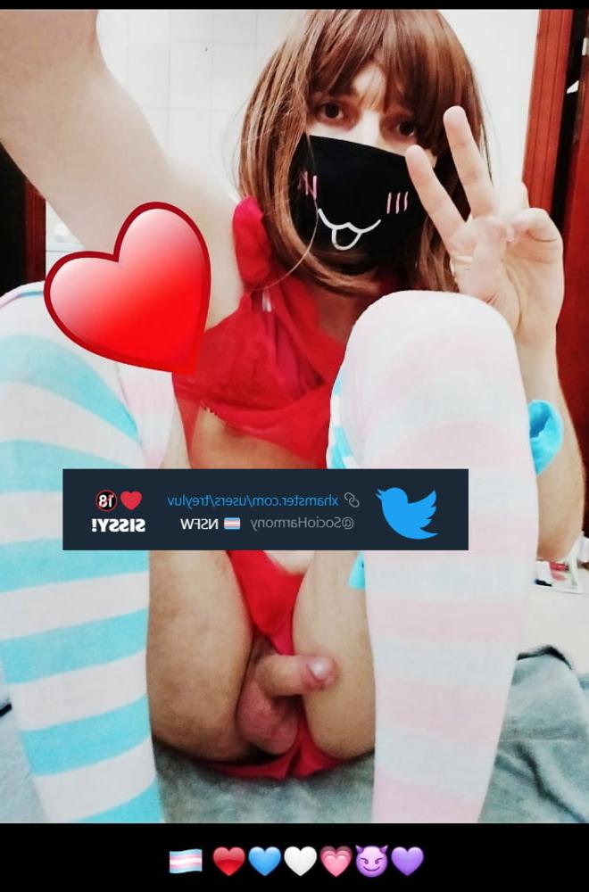 20P Sissy CD's New Dildo + Socks