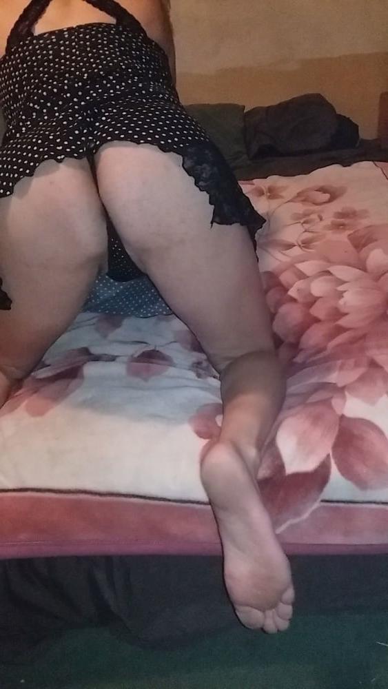 14P Black polka dot nite