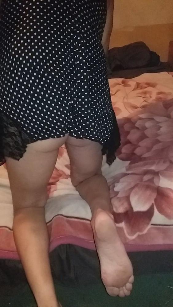 14P Black polka dot nite