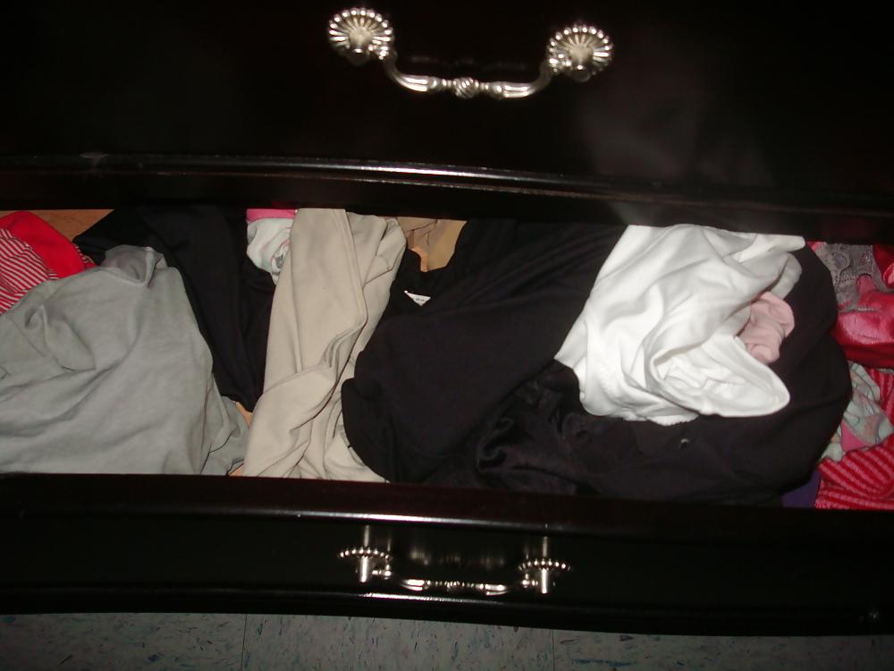 4P Sister in laws panty drawer!